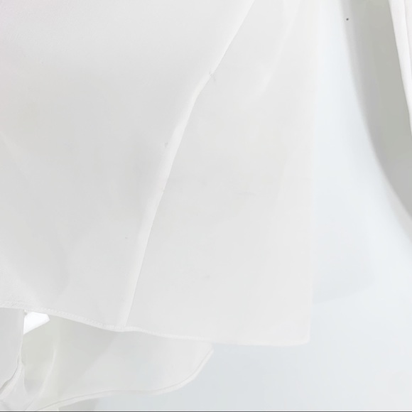 Frame Ada Silk Blouse Lace Cutout Embroidered Top Off White XXS NWT - Picture 11 of 13